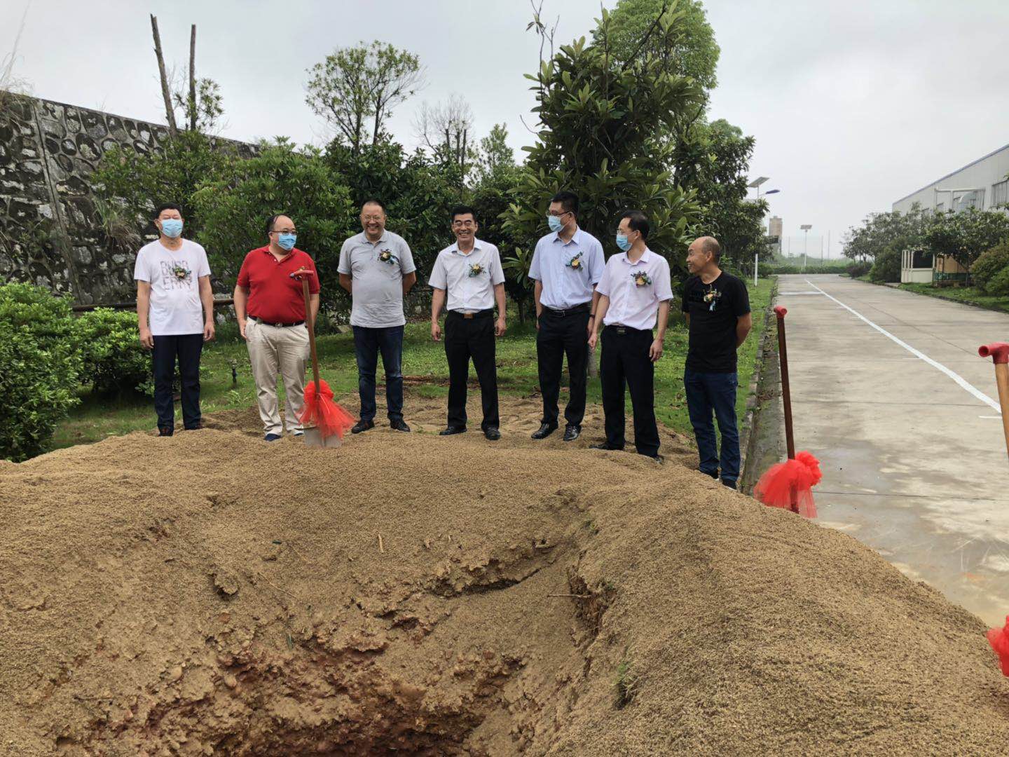 喜迎91探花在线播放（mǎ）二（èr）期項目（mù）開工奠基儀式